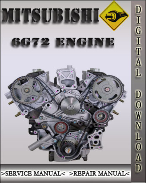 Product picture Mitsubishi 6G72 Engine Factory Service Repair Manual