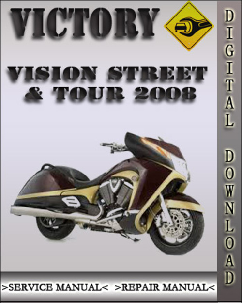Product picture 2008 Victory Vision Street & Tour Factory Service Repair Manual
