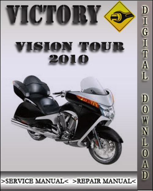 Product picture 2010 Victory Vision Tour Factory Service Repair Manual