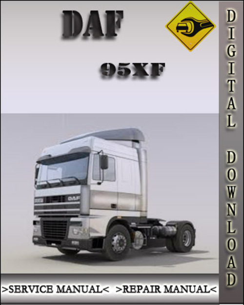 Product picture DAF 95XF Series Factory Service Repair Manual
