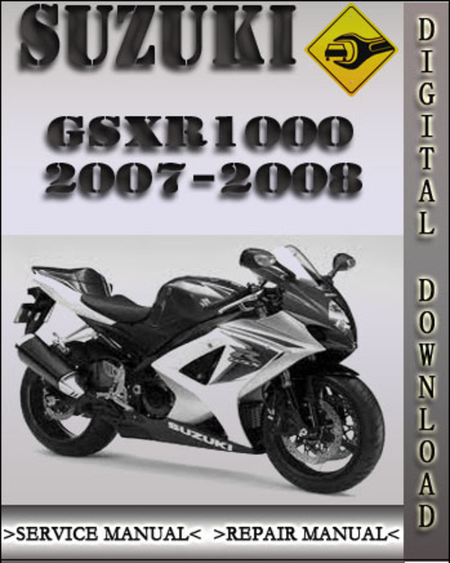 Product picture 2007-2008 Suzuki GSXR1000 Factory Service Repair Manual