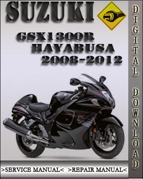 Product picture 2008-2012 Suzuki GSX1300R Hayabusa Factory Service Repair Manual 2009 2010 2011