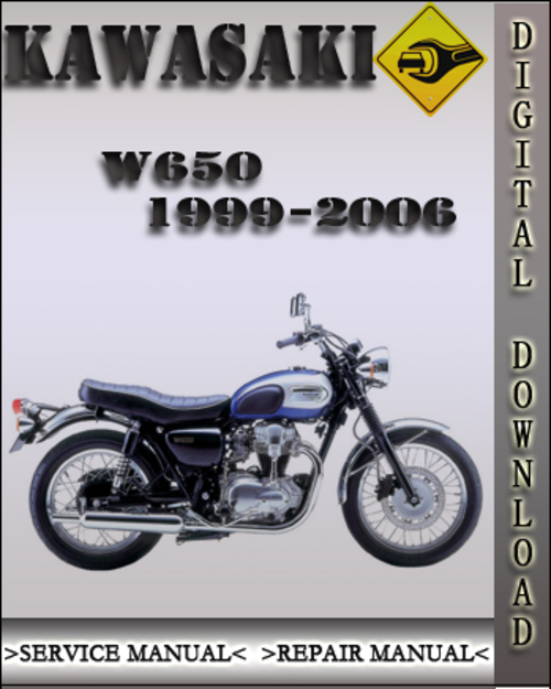 Product picture 1999-2006 Kawasaki W650 Factory Service Repair Manual 2000 2001 2002 2003 2004 2005